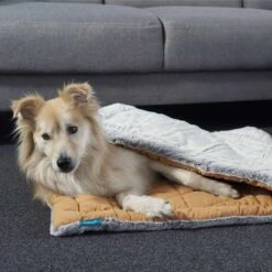 ZooRoyal Premium Haustier Kuscheldecke Luna 115x71 Cm -Haustierprodukte zooroyal kuscheldecke luna braun web 5